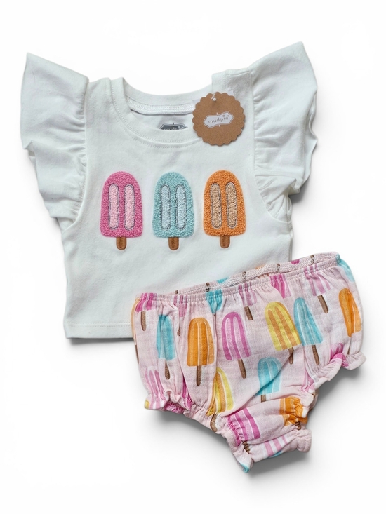 Mud Pie Other - Mud Pie Popsicle Bloomer Set 3-6M